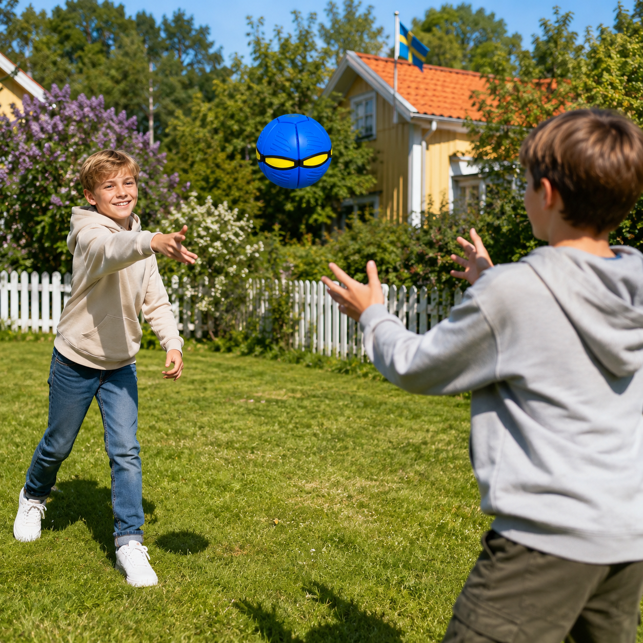 Ufobollen™ - Studsa, kasta, fånga - Glädje på sekunder!